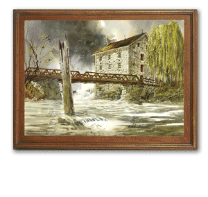 painting showing colour setup